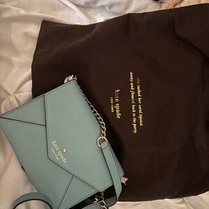 Kate Spade Light Blue Wristlet Clutch
